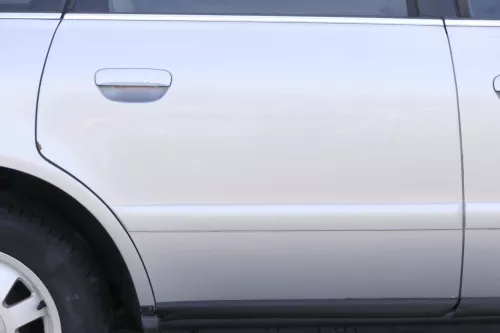 Audi A4 B5 Tür nur Türblatt hinten rechts grau silber LY7W - Facelift