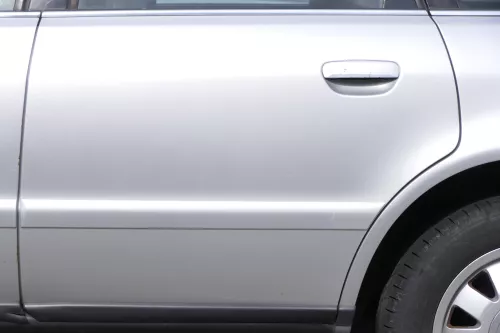 Audi A4 B5 Tür nur Türblatt hinten links grau silber LY7W - Facelift (162131)