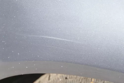 Skoda Fabia 6Y Kotflügel vorne links grau LF7V auch Kombi (162159)
