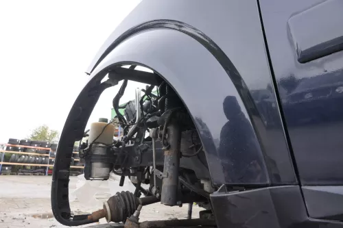 Audi A2 8Z Kotflügel vorne links blau LZ5Q kobaltblau c (162183)