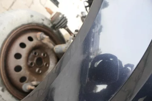 Audi A2 8Z Kotflügel vorne links blau LZ5Q kobaltblau c (162183)