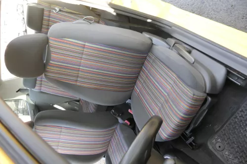 VW Fox Sitz Fahrersitz vorne links OHNEAirbag höhenverstellbar