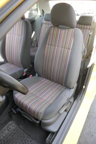VW Fox Sitz Fahrersitz vorne links OHNEAirbag höhenverstellbar 