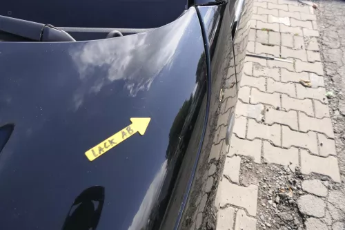 VW Lupo Motorhaube Klappe Frontklappe Haube vorne schwarz L041 uni 162346 (162346)