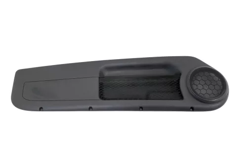 VW Lupo Arosa Türverkleidung Verkleidung Tür vorne links unten Boxen off-black (162356)