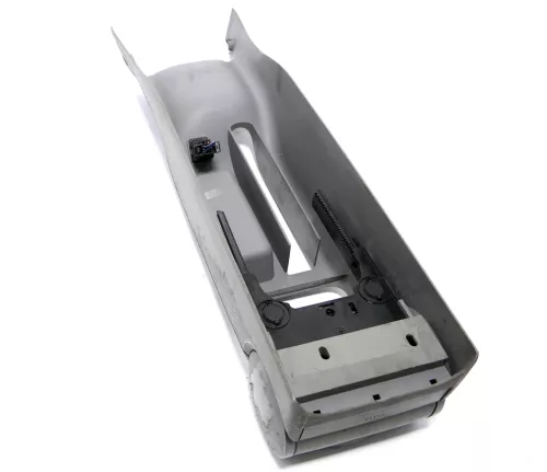 VW Golf 4 Bora Becherhalter Mitteltunnel Aschenbecher hinten Verkleidung grau d (162371)