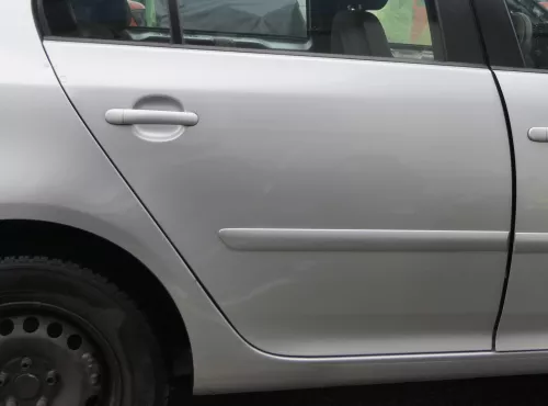 VW Golf 5 V 1K Tür nur Türblatt hinten rechts 4/5-Türer grau silber LA7W reflexs (162374)