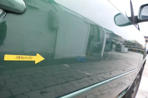 VW Lupo Seat Arosa Tür vorne rechts Beifahrertür grün LA6N (für elektr.Fenst (162385)