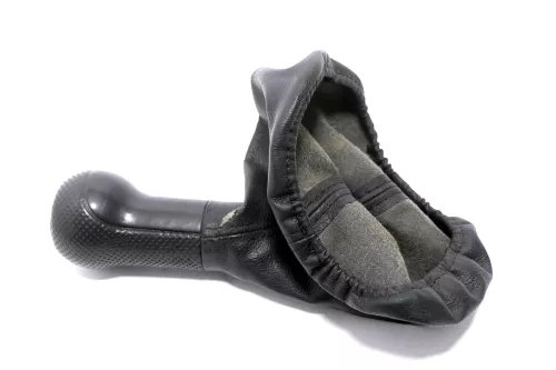 VW Golf 4 Bora Schaltknauf Schaltsack Schaltung Schaltknüppel schwarz 1J0711113 (162448)