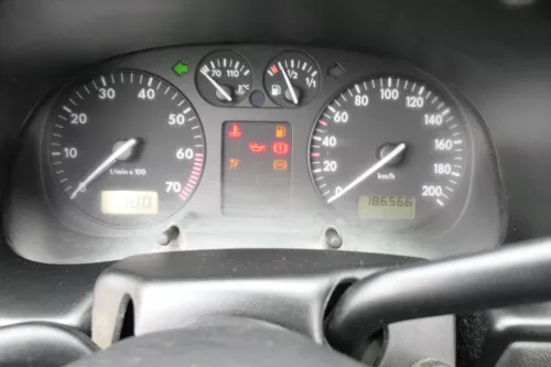 VW Polo 6N Tacho Tachometer Kombiinstrument 186.000km 6N0919860T 6N0919860R (162578)