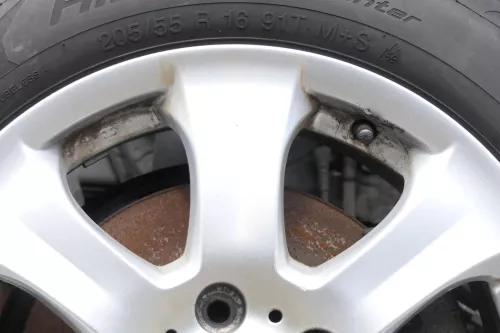 Audi A4 8E A6 4B Alufelgen 205/55 R16 91H Winterreifen Reifen wechseln KBA 46312 (162983)
