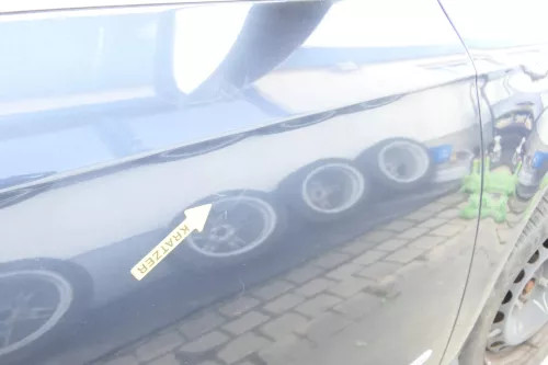 VW Passat 3C Kombi o. Limo Tür vorne rechts Beifah blau grau LC5F OHNE Anbauteil (163021)