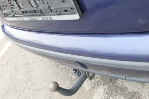 Seat Toledo 1M Stoßstange Heckstoßstange hinten blau LB5N (163169)