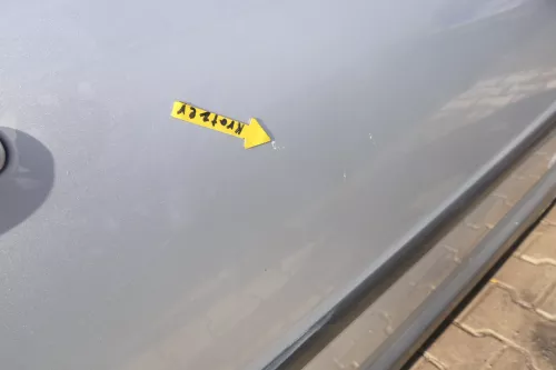 VW Passat 3B 3BG Kombi + Limo Tür vorne rechts Beifahrertür grau silber LA7W (163302)