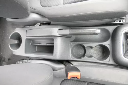 VW Golf 5 1K Handbremse Feststellbremse Handbremshebel Leder Nähte anthrazit (163515)