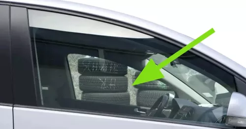 VW Golf Plus 5M vorne rechts Fenster Scheibe in Tür Fensterscheibe