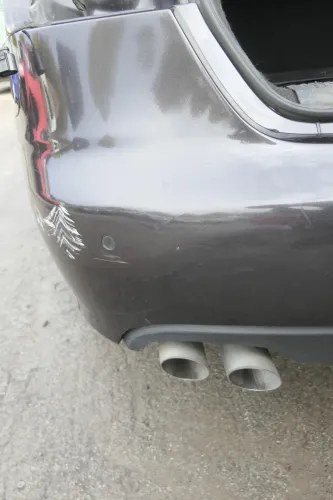 Audi A4 8K B8 Limousine Stoßstange hinten Heckstoßstange grau braun LZ7L PDC (163586)