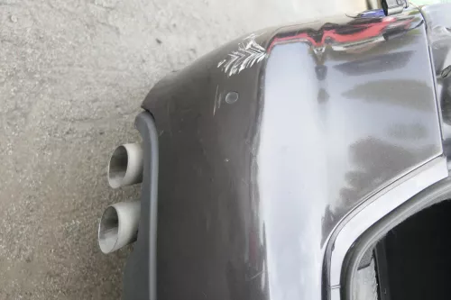 Audi A4 8K B8 Limousine Stoßstange hinten Heckstoßstange grau braun LZ7L PDC (163586)
