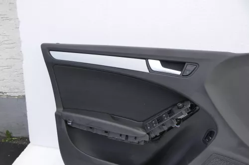 Audi A4 8K B8 Türverkleidung Verkleidung Tür vorne + hinten links + rechts schwa (163592)