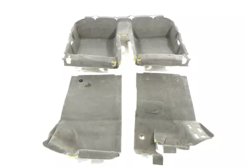 Audi A2 8Z Verkleidung Teppich Boden Innenraumteppich - 3-Teile swing dunkelgrau