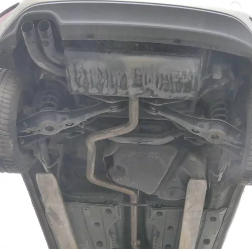 VW Golf 7 5G Auspuff Endschalldämpfer Auspuffrohr hinten - 61.000km (163747)