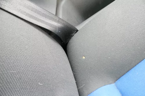 VW Lupo Seat Arosa Sitz Rückbank Sitzfläche Sitze mit Kopfstützen College blau (163784)