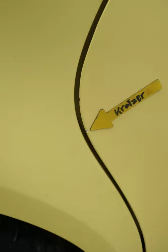 VW Polo 9N 9N3 Tür hinten rechts 4/5-Türer gelb LD1B - ohne Anbauteile (163792)