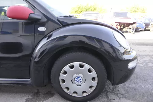 VW New Beetle 9C Kotflügel vorne rechts schwarz L041 1C0821104H (163952)