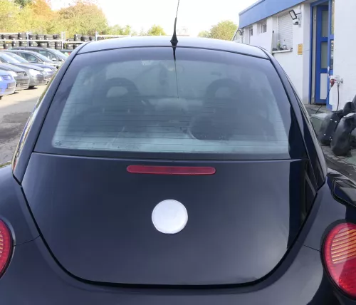 VW New Beetle 1C 9C Heckklappe mit Scheibe Klappe hinten schwarz L041 (ohneSchlo (163960)