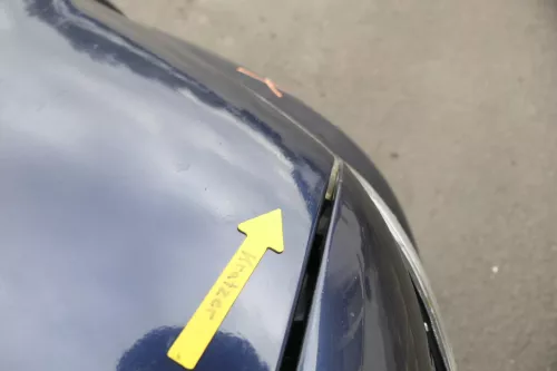Audi A3 8L Motorhaube Frontklappe Haube blau LZ5T auch für Facelift (164030)