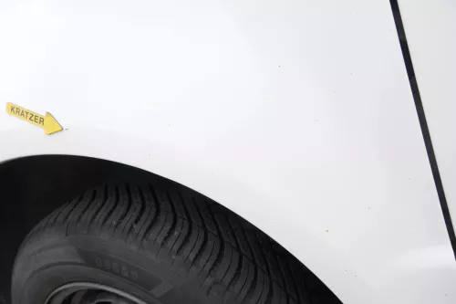 Skoda Fabia 6Y Kotflügel vorne links weiß LF9E auch Kombi (164155)