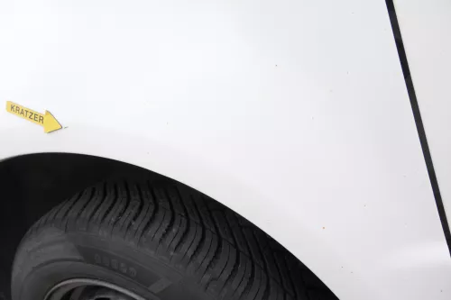 Skoda Fabia 6Y Kotflügel vorne links weiß LF9E auch Kombi  (164155)