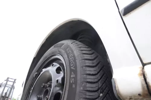 Skoda Fabia 6Y Kotflügel vorne links weiß LF9E auch Kombi  (164155)