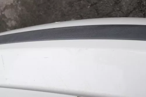 Skoda Fabia 6Y Kombi Combi Stoßstange hinten Heckstoßstange weiß LF9E (164162)