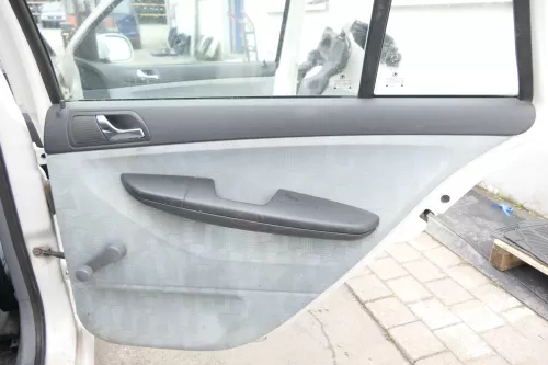 4 x Fabia 6Y Kombi Combi Türverkleidung Verkleidung Tür vorne links hinten blau (164165)