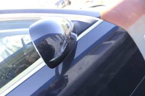 Audi A6 4B Spiegel Außenspiegel rechts elektrisch schwarz LZ9W mit Glas (164213)