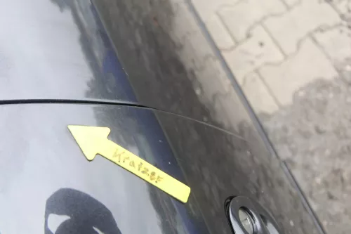 Audi A4 B6 8E nur Türblatt Tür vorne links Fahrertür schwarz LZ9W Kombi+Limo (164241)