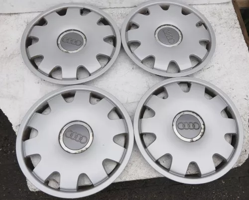 4 Stück Original Audi A4 B5 8E B6 B7 Radzierkappe Radkappe 16 Zoll 4B0601147C ab (164254)