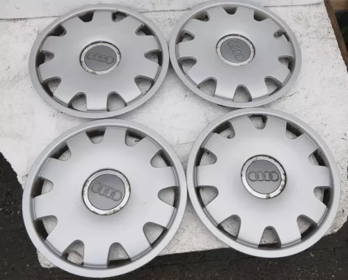 4 Stück Original Audi A4 B5 8E B6 B7 Radzierkappe Radkappe 16 Zoll 4B0601147C ab