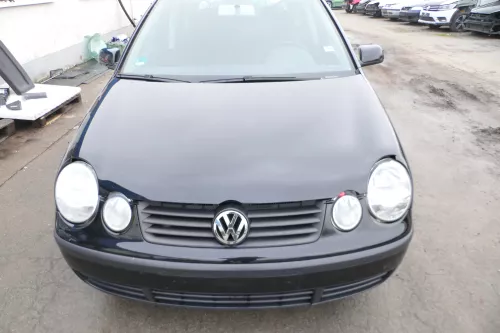 VW Polo 9N Motorhaube Klappe Haube vorne schwarz L041 uni bis ca. Bj. 2004 d