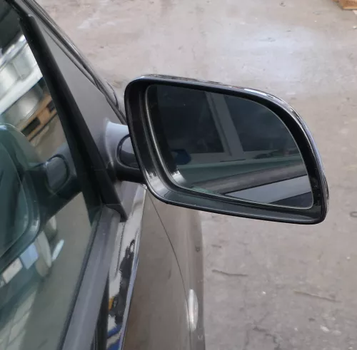 VW Polo 9N 9N3 elektrischer Spiegel Außenspiegel rechts vorne schwarz LC9Z (164314)