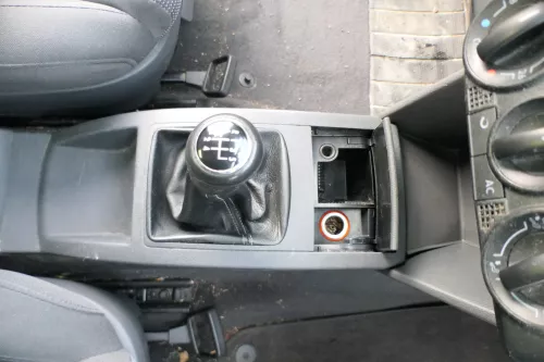 VW Polo 9N 9N3 Schaltknauf Schaltsack Schaltung Schaltknüppel Leder Kunstleder (164319)