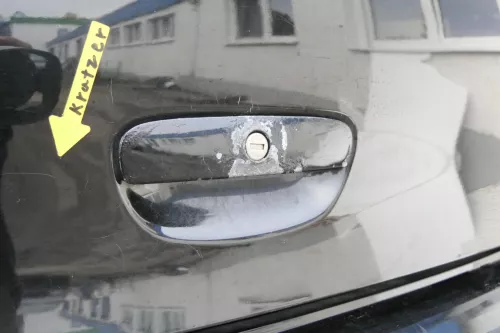 VW Polo 9N3 9N Heckklappe Kofferraumklappe Klappe schwarz L041 - ohne Anbauteile (164329)