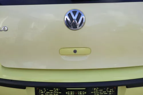 VW Polo 9N 9N3 Griff Heckkklappe Heckklappengriff gelb LD1B