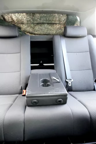 VW Golf 5M Plus Sitze Rückbank Rücksitzbank Lehne hinten (ohne Kopfstützen (164366)
