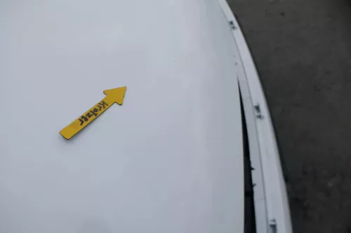 VW Lupo Motorhaube KLappe vorne weiß LB9A (164397)