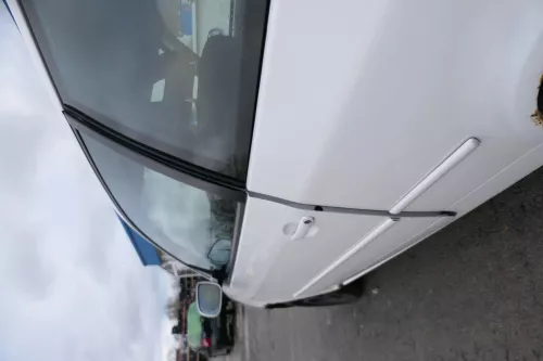 VW Lupo Seat Arosa Tür vorne links Fahrertür weiß LB9A (mechanischer FH) (164402)