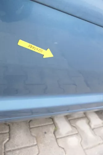 VW Touran 1T3 1T Tür vorne rechts Beifahrertür blau gürn LC5Q ohne Anbauteile (164473)