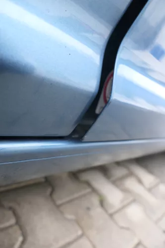 VW Touran 1T3 1T Tür vorne rechts Beifahrertür blau gürn LC5Q ohne Anbauteile (164473)