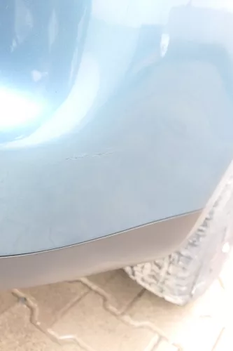 VW Touran 1T Stoßstange hinten Heckstoßstange Stoßfänger blau grün LC5Q (164475)